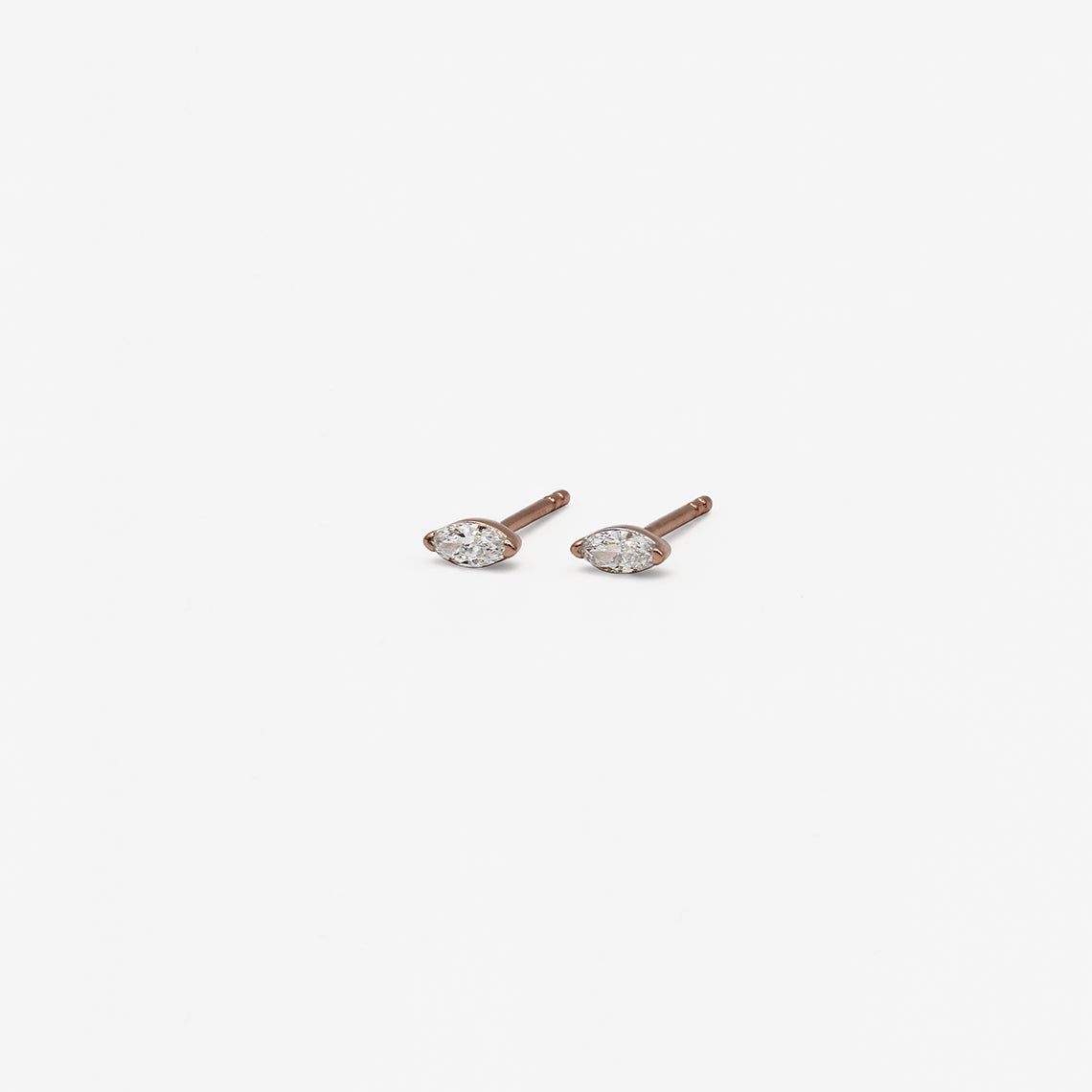 Marquise Diamond Studs