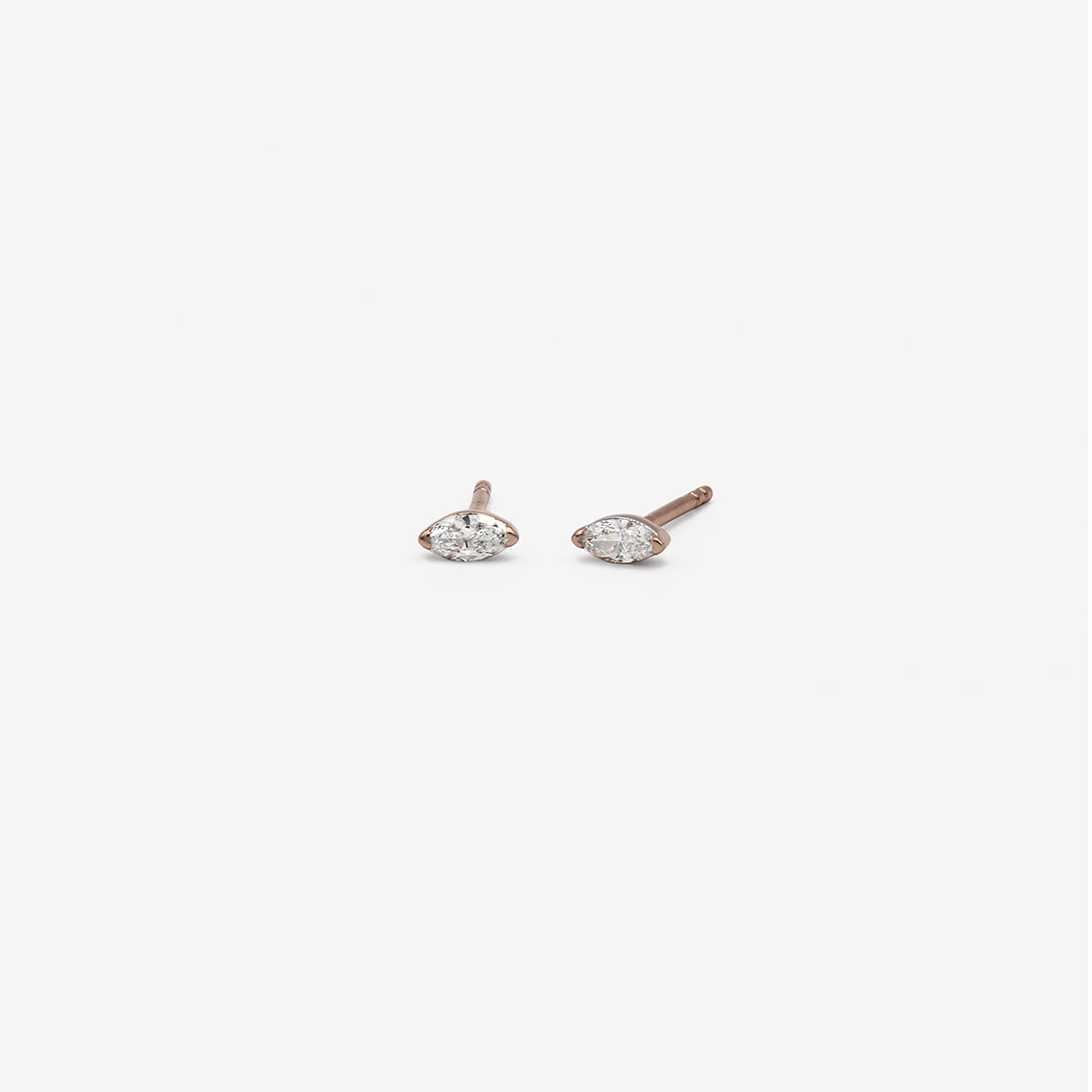 Marquise Diamond Studs