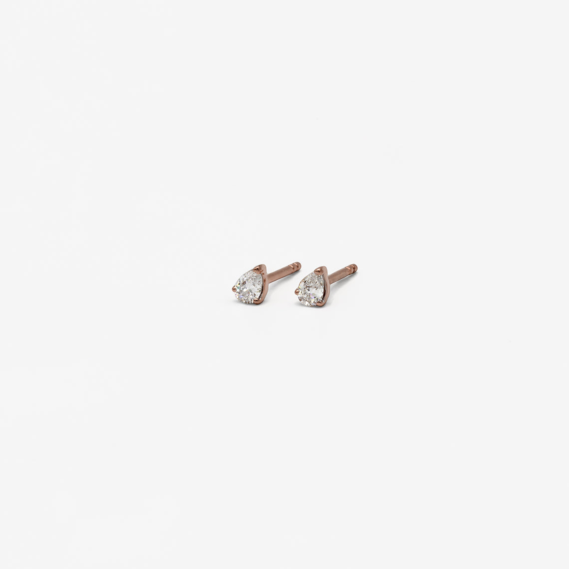 Pear Diamond Studs