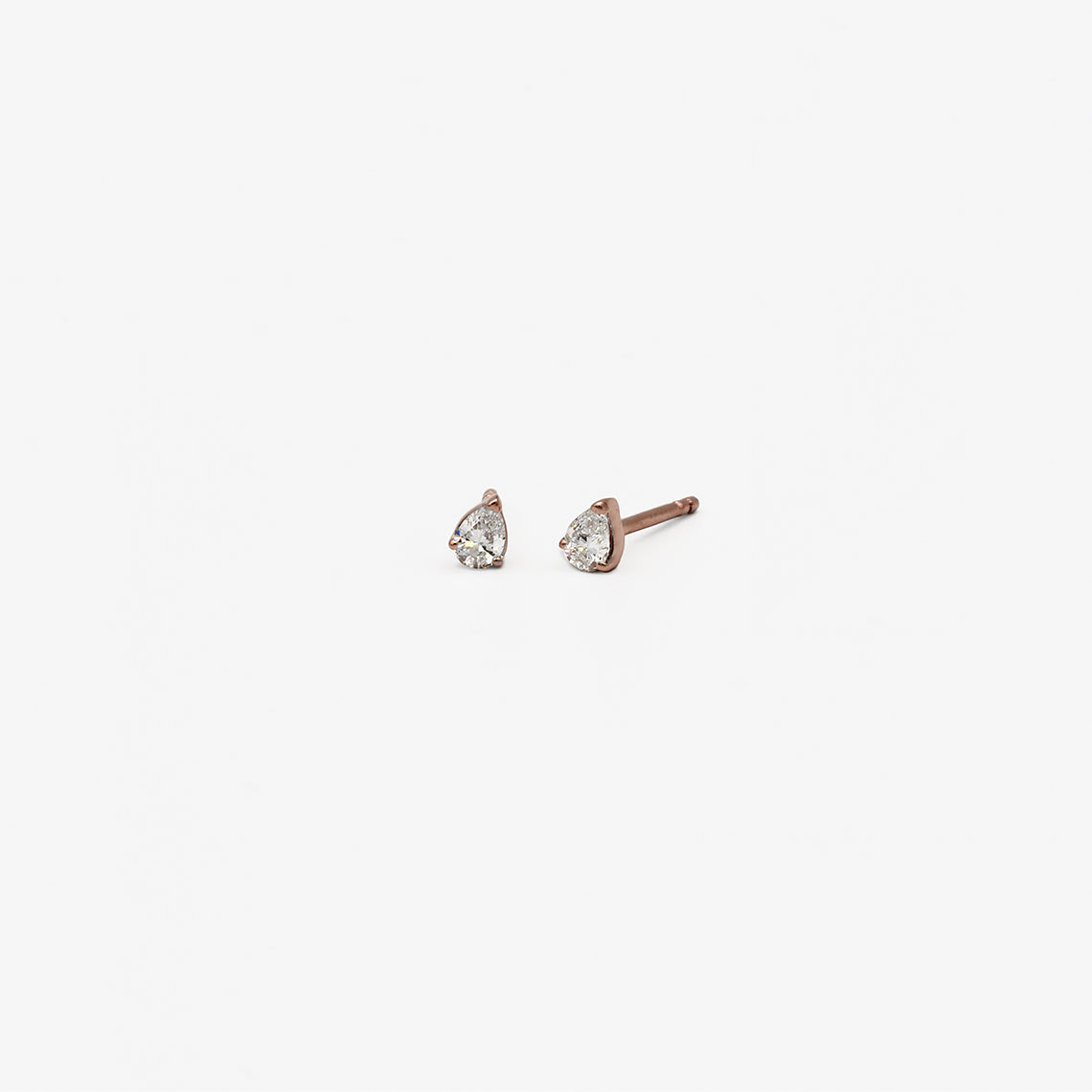 Pear Diamond Studs