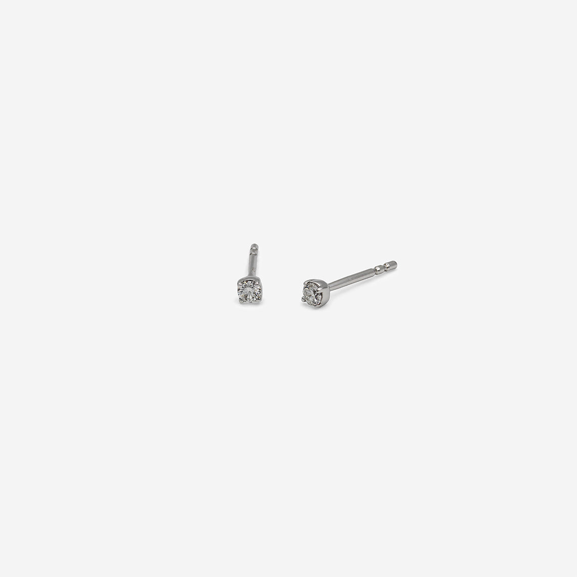 Mini Round Diamond Studs