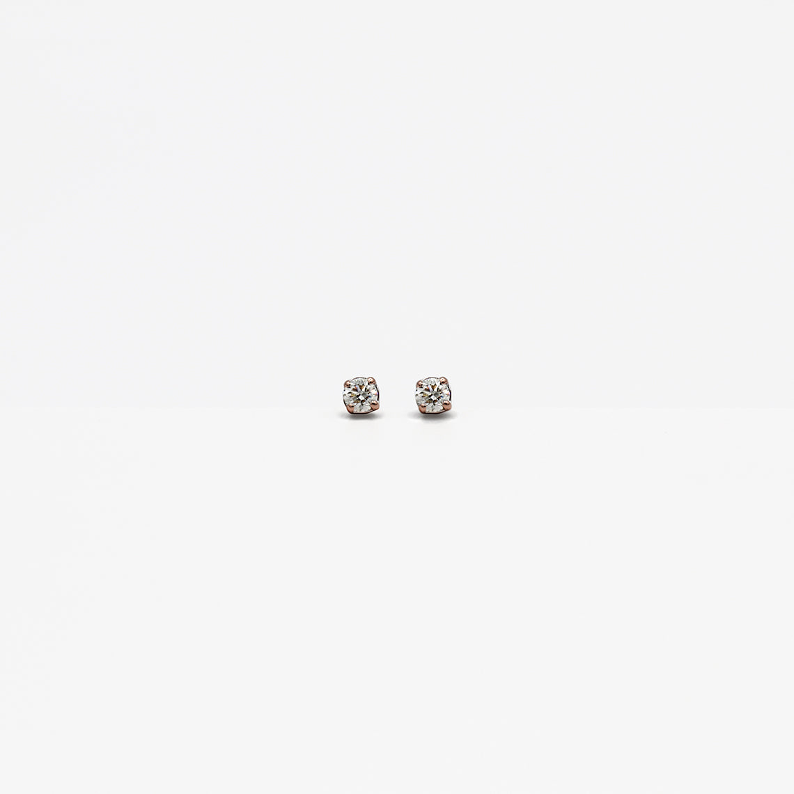 Mini Round Diamond Studs