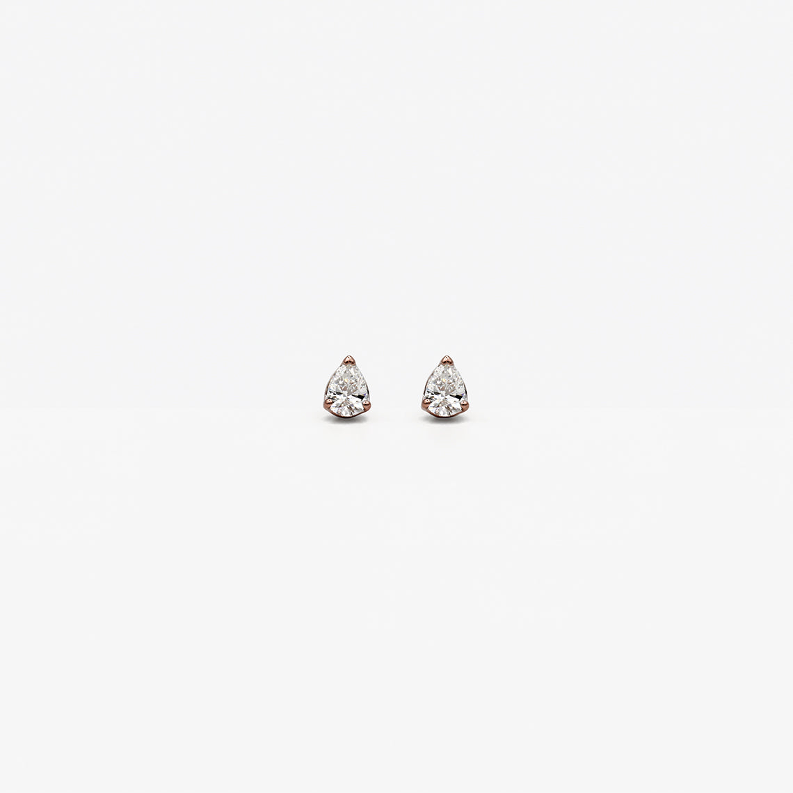 Pear Diamond Studs