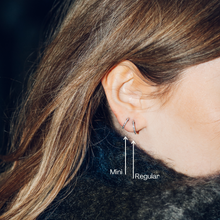 Load image into Gallery viewer, Mini Diamond Huggies
