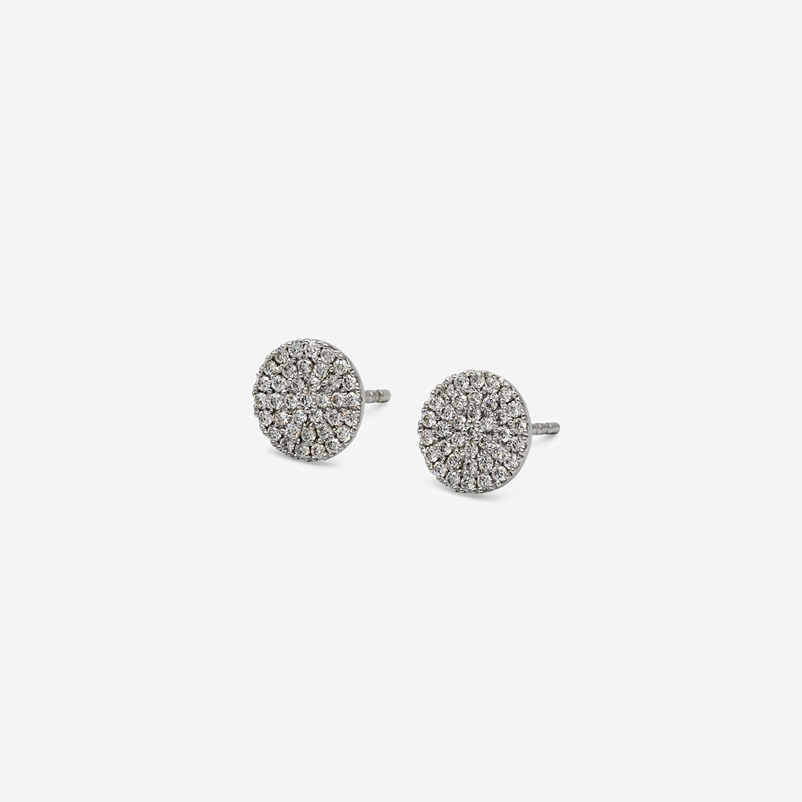 Round Pavé Studs