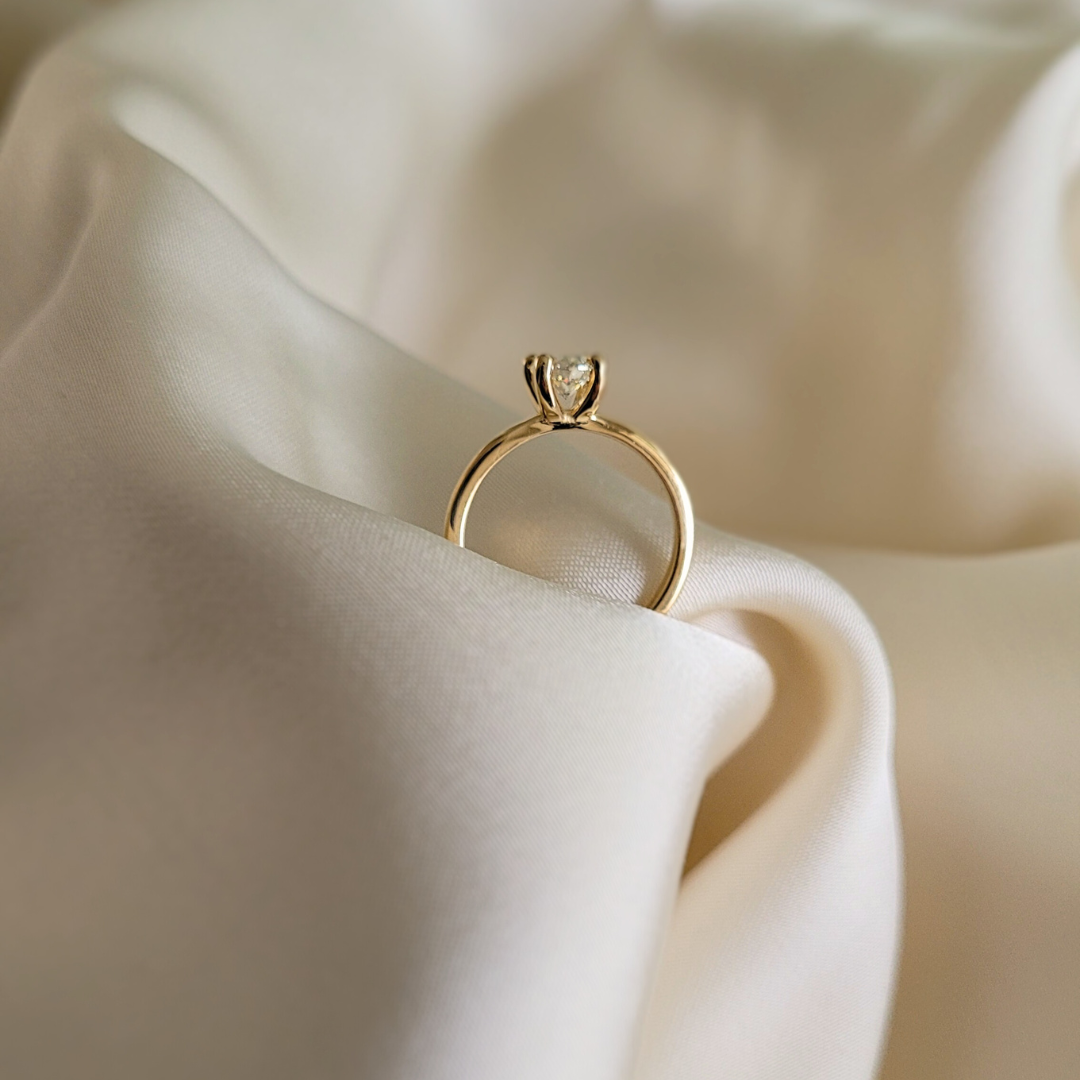 Bespoke Diamond Solitaire Ring